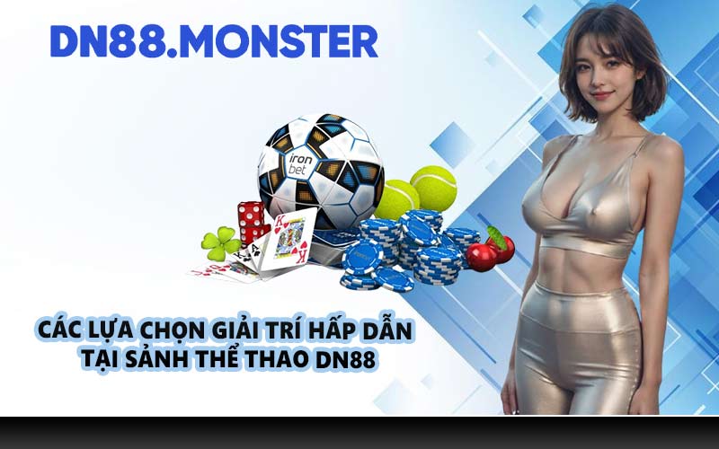 Các lựa chọn giải trí hấp dẫn tại sảnh thể thao DN88